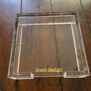 Clear Acrylic Napkin Holder